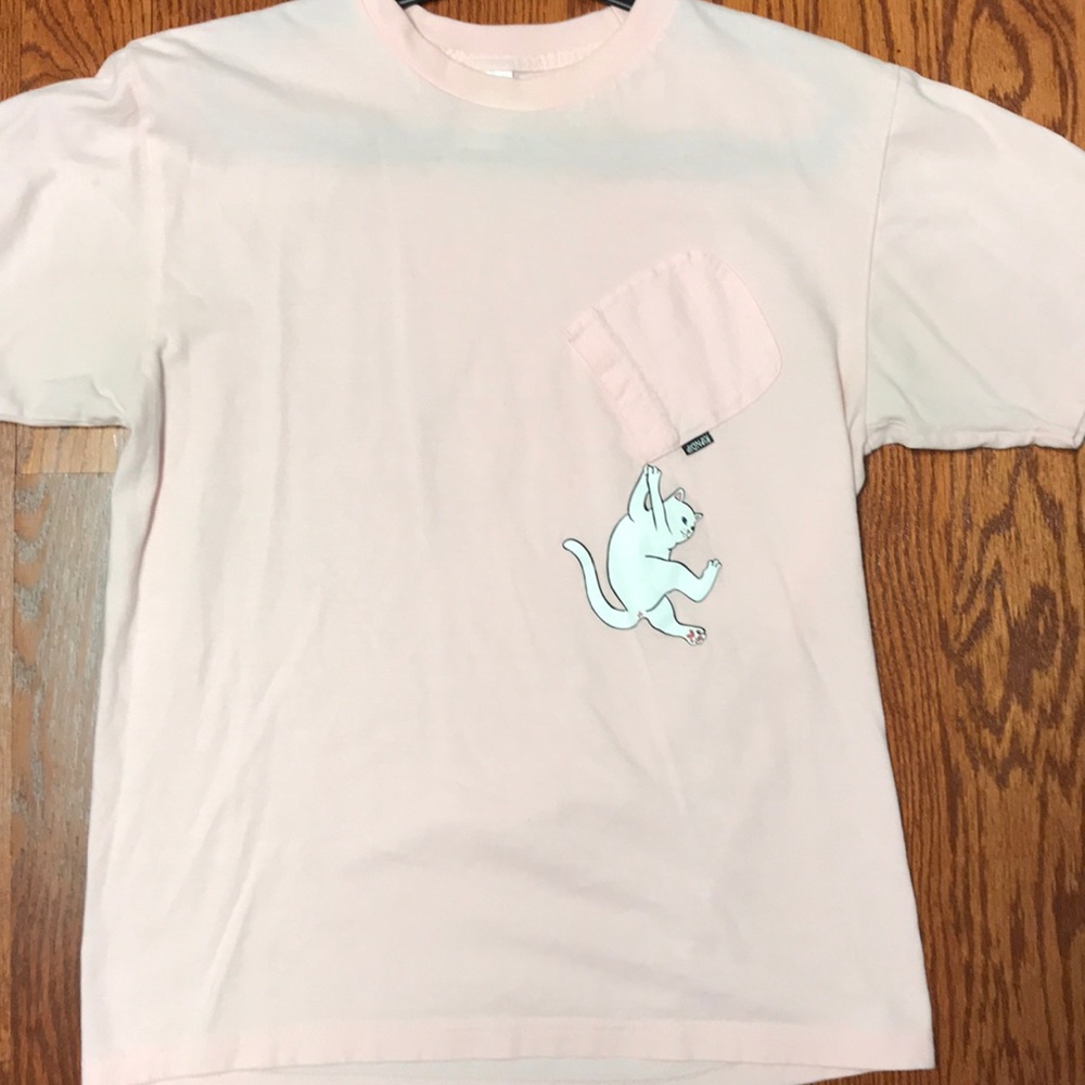 Rip n Dip Cat Pocket Tee
